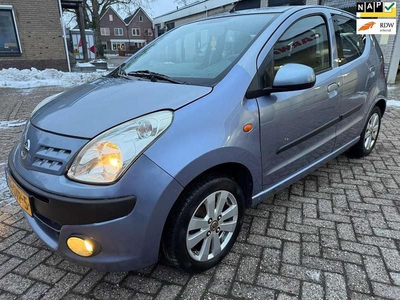 Blauw Occasion 2011 Nissan Pixo Hatchback | € 3.400 (Eerlijke prijs) - Afbeelding 1/4