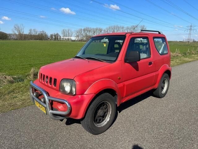 Rood Gebruikt 2000 Suzuki Jimny SUV | € 2.995 (Eerlijke prijs) - Afbeelding 1/4