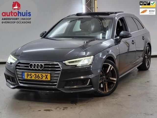 Grijs Gebruikt 2016 Audi A4 Sport Stationwagen | € 21.449 (Eerlijke prijs) - Afbeelding 1/4