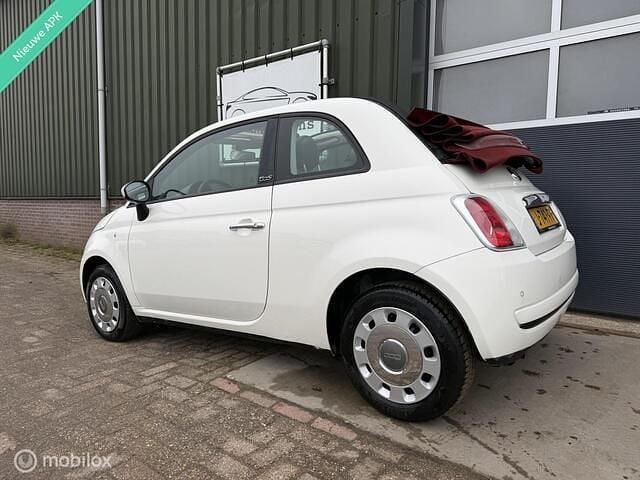 Occasion Fiat 500C Lounge 69 PK (50 kW) 2010 Wit Cabriolet