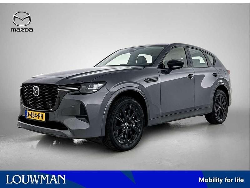 Grijs Gebruikt 2023 Mazda CX-60 Homura-Line SUV | € 43.695 (Eerlijke prijs) - Afbeelding 1/3