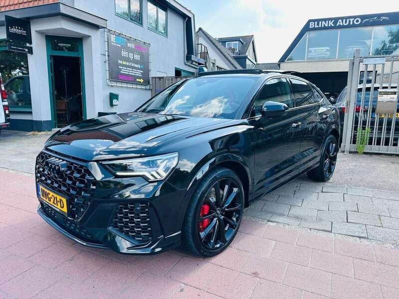 Zwart Gebruikt 2021 Audi Q3 Sportback S-Line SUV | € 66.999 (Eerlijke prijs) - Afbeelding 1/4
