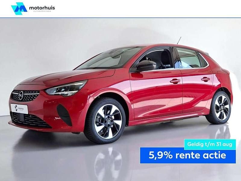Rood Gebruikt 2023 Opel Corsa-e Elegance Hatchback | € 18.745 (Eerlijke prijs) - Afbeelding 1/4