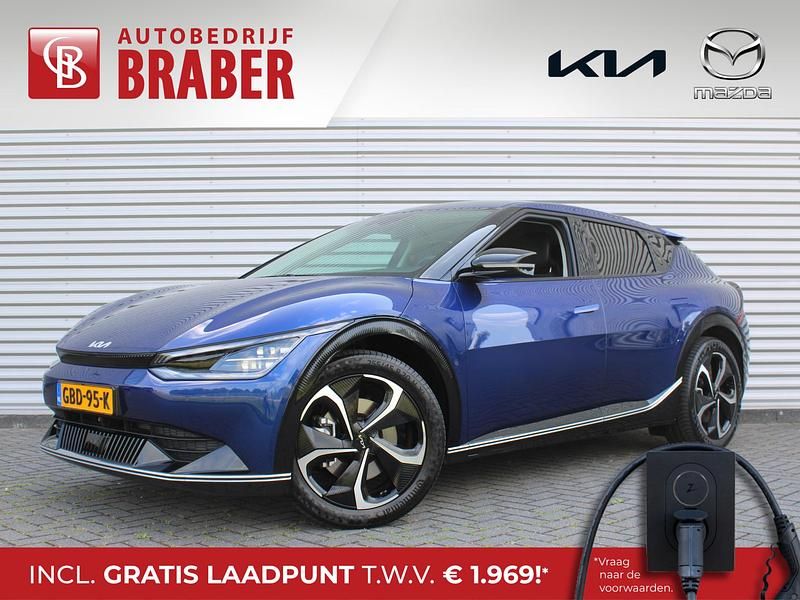 Blauw Occasion 2024 Kia EV6 Advance SUV | € 44.495 (Iets duurder) - Afbeelding 1/4