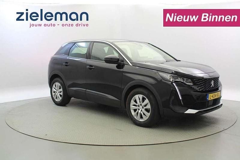 Zwart Gebruikt 2021 Peugeot 3008 Active SUV | € 19.345 (Goede deal) - Afbeelding 1/4