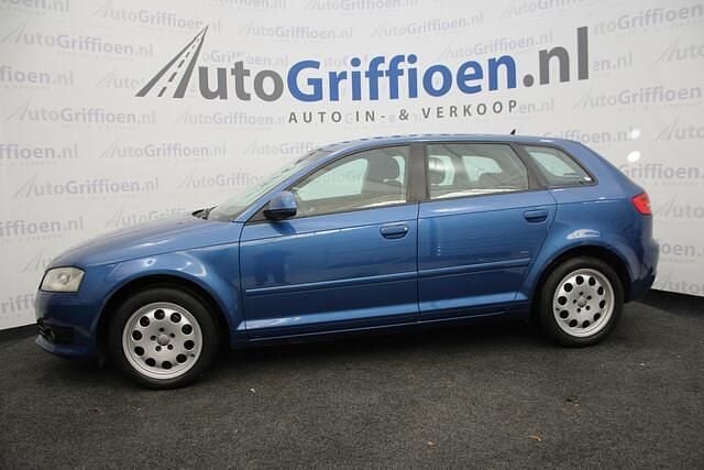 Occasion Audi A3 Sportback Attraction 159 PK (116 kW) 2008 Blauw (metallic) Hatchback
