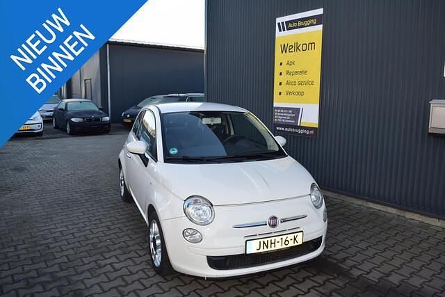 Wit Gebruikt 2011 Fiat 500 Pop Hatchback | € 5.850 (Eerlijke prijs) - Afbeelding 1/4