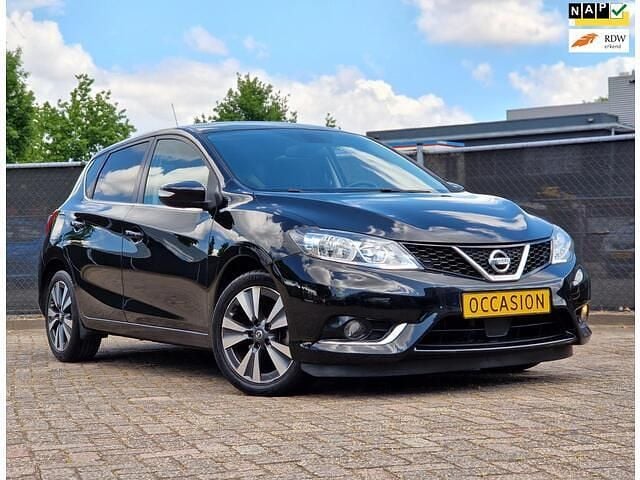 Zwart Gebruikt 2015 Nissan Pulsar Hatchback | € 7.449 (Super prijs) - Afbeelding 1/4