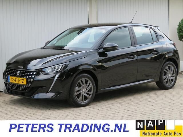 Zwart Gebruikt 2021 Peugeot 208 Active Hatchback | € 13.540 (Eerlijke prijs) - Afbeelding 1/4