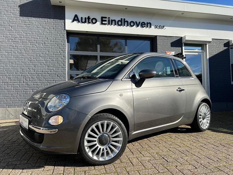 Grijs Gebruikt 2012 Fiat 500C Lounge Cabriolet | € 9.995 (Duur) - Afbeelding 1/4