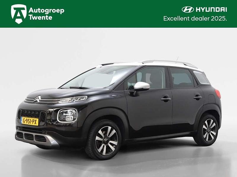 Zwart Gebruikt 2019 Citroën C3 Aircross Shine SUV | € 11.950 (Eerlijke prijs) - Afbeelding 1/4