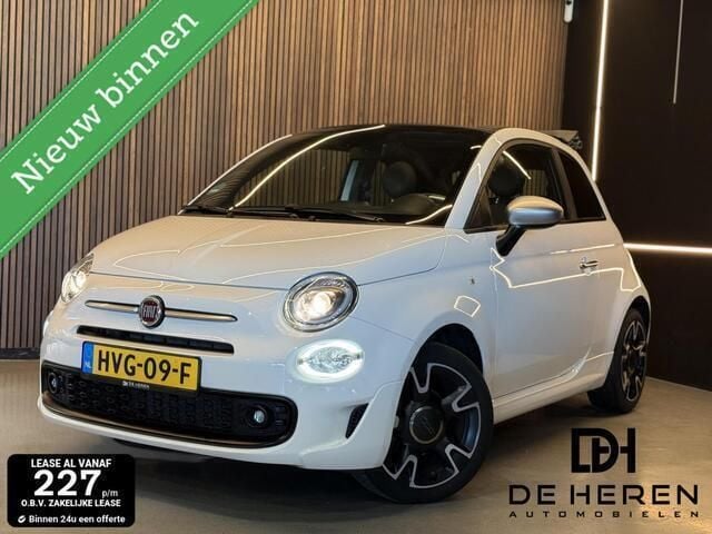 Wit Gebruikt 2020 Fiat 500 Rockstar Cabriolet | € 16.950 (Iets duurder) - Afbeelding 1/4