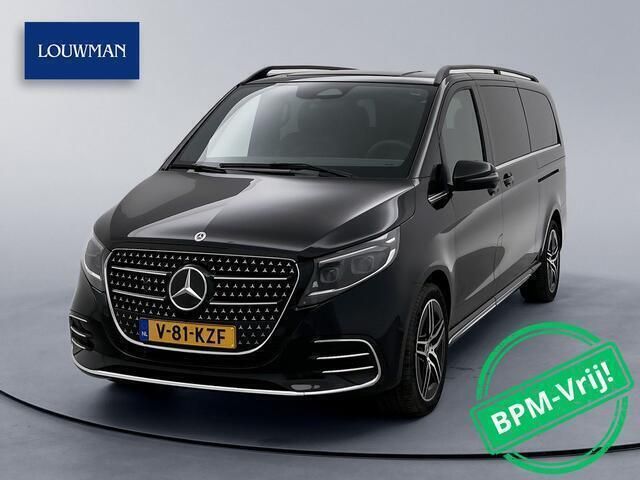 Zwart Nieuw 2024 Mercedes V300 Avantgarde MPV | € 92.845 (Eerlijke prijs) - Afbeelding 1/3