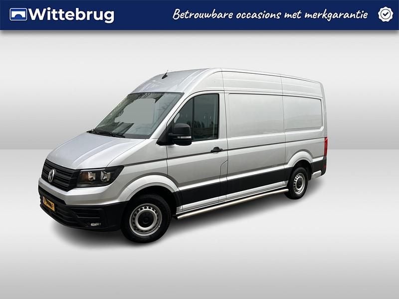 Grijs (metallic) Gebruikt 2024 VW Crafter Comfortline Van | € 34.495 (Eerlijke prijs) - Afbeelding 1/4