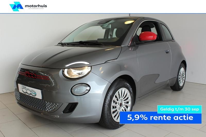 Grijs Gebruikt 2023 Fiat 500e Red Hatchback | € 21.940 (Iets duurder) - Afbeelding 1/4