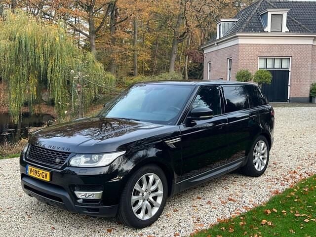 Zwart Gebruikt 2017 Land Rover Range Rover Sport HSE SUV | € 36.950 (Super prijs) - Afbeelding 1/4