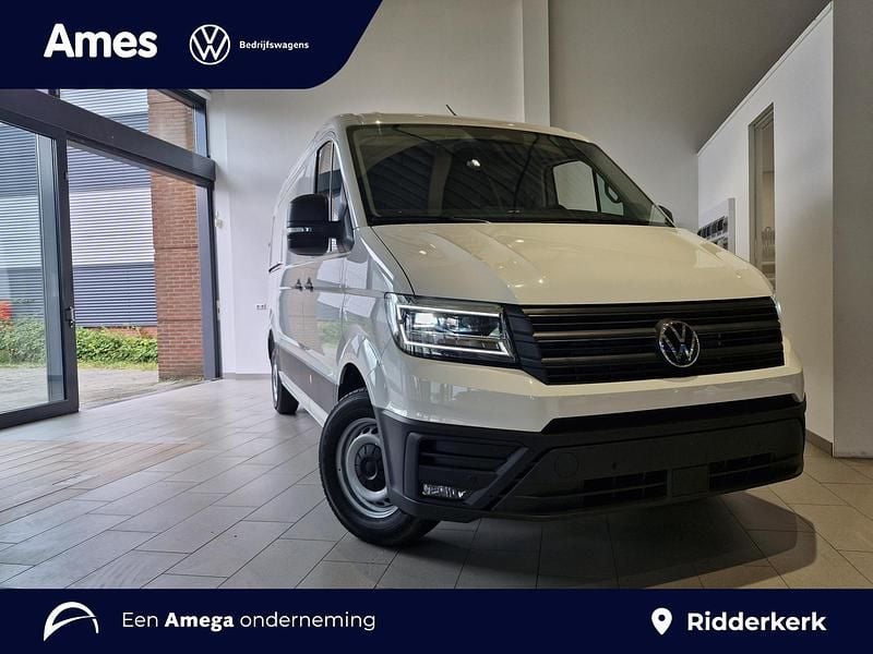 Wit Gebruikt 2024 VW Crafter Highline Van | € 33.995 (Eerlijke prijs) - Afbeelding 1/4