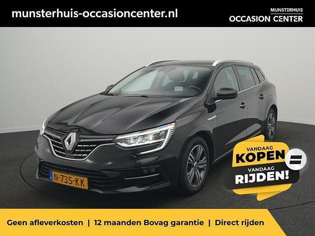 Zwart Gebruikt 2021 Renault Mégane GrandTour Intens Stationwagen | € 18.950 (Eerlijke prijs) - Afbeelding 1/4