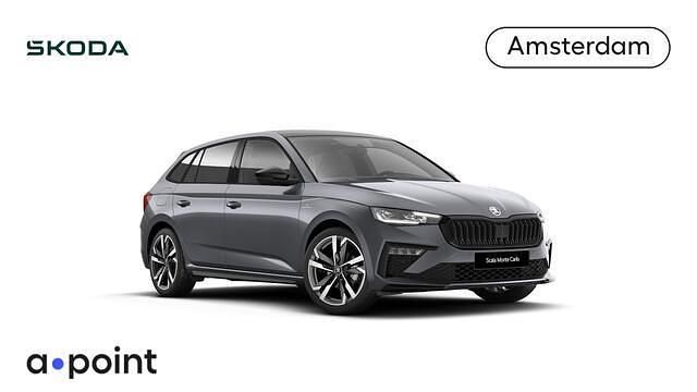 Grijs Nieuw 2025 Skoda Scala Monte Carlo Hatchback | € 39.810 (Duur) - Afbeelding 1/4