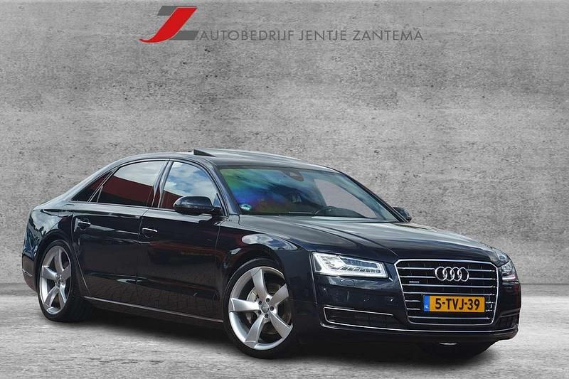 Blauw Gebruikt 2014 Audi A8L Proline Sedan | € 24.999 - Afbeelding 1/4