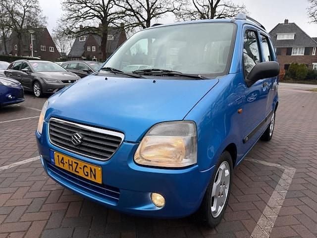 Occasion Suzuki Wagon R+ 76 PK (55 kW) 2002 Blauw (metallic) MPV