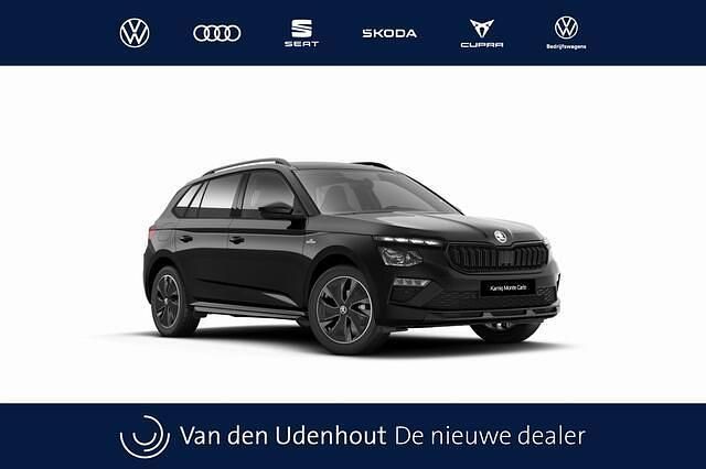 Zwart Nieuw 2025 Skoda Kamiq Monte Carlo SUV | € 34.493 (Duur) - Afbeelding 1/4