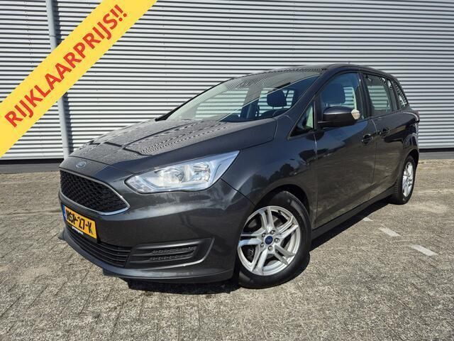 Grijs Gebruikt 2018 Ford Grand C-Max Ambiente MPV | € 12.888 - Afbeelding 1/4