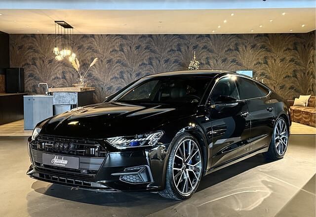 Zwart Occasion 2020 Audi A7 Sportback Advanced Hatchback | € 46.950 (Eerlijke prijs) - Afbeelding 1/4