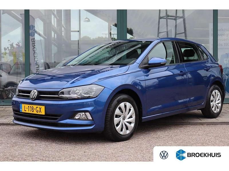 Blauw Gebruikt 2021 VW Polo Comfortline Hatchback | € 13.895 (Goede deal) - Afbeelding 1/4