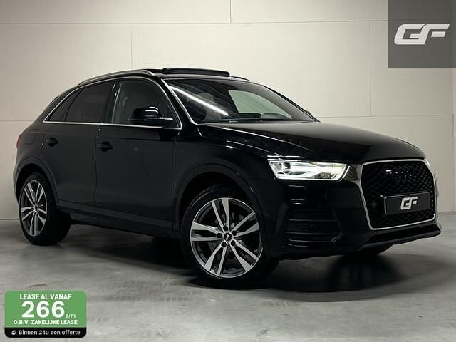 Zwart Gebruikt 2016 Audi Q3 Sport SUV | € 16.450 (Eerlijke prijs) - Afbeelding 1/4