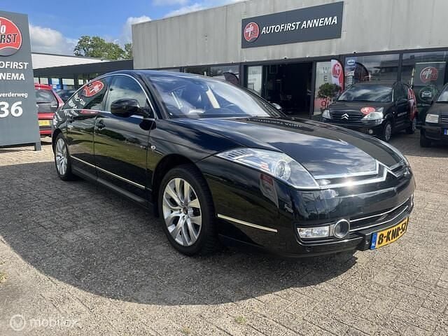 Zwart Gebruikt 2012 Citroën C6 Business Class Sedan | € 8.900 (Eerlijke prijs) - Afbeelding 1/4