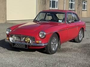 Roodtartan red Gebruikt 1969 MG C GT Coupé | € 32.421 - Afbeelding 1/4