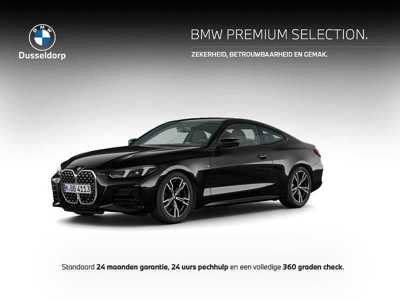 Zwart, metallic lak Gebruikt 2024 BMW 420 Comfort Edition Coupé | € 49.950 (Super prijs) - Afbeelding 1/3