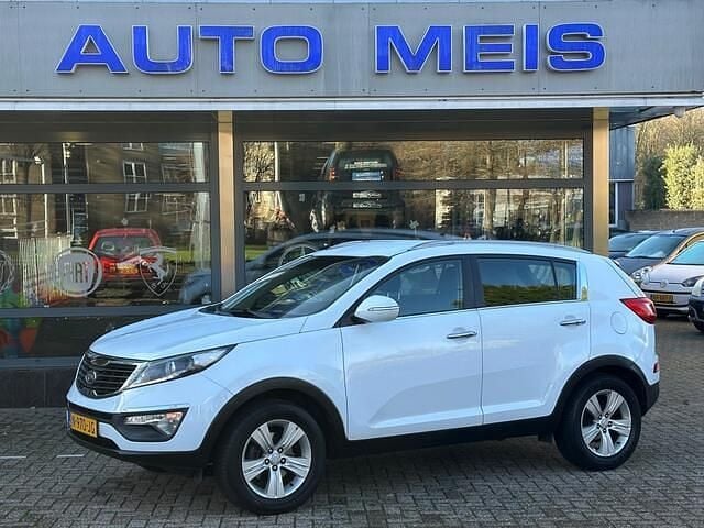 Wit Gebruikt 2011 Kia Sportage SUV | € 9.495 (Eerlijke prijs) - Afbeelding 1/4