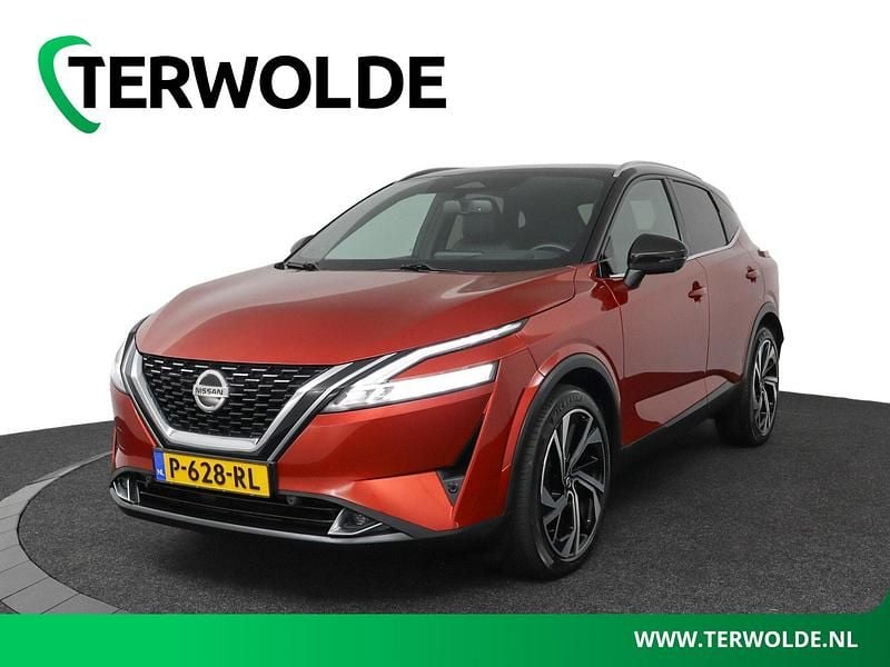 Rood Gebruikt 2022 Nissan Qashqai Tekna+ SUV | € 31.945 (Eerlijke prijs) - Afbeelding 1/4