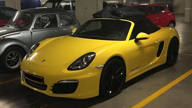 Geel Gebruikt 2013 Porsche Boxster S Cabriolet | € 63.500 - Afbeelding 1/4