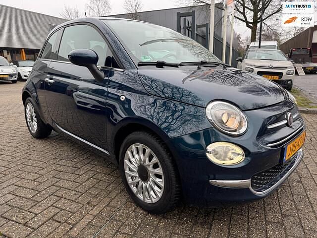 Occasion Fiat 500 Lounge 69 PK (50 kW) 2017 Blauw Hatchback