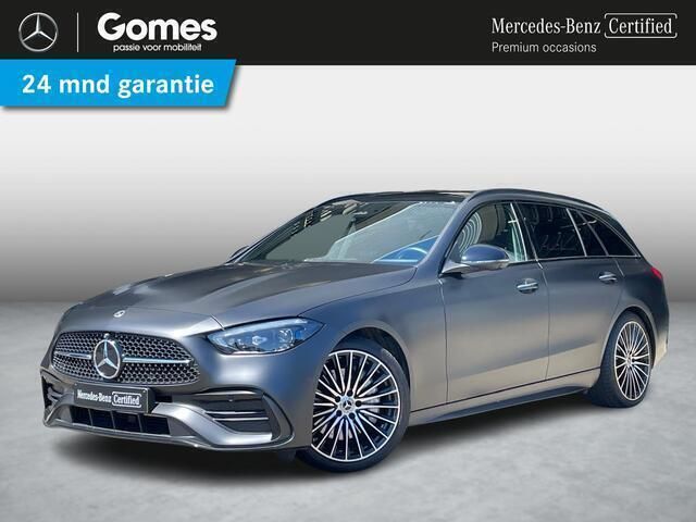 Grijs Gebruikt 2024 Mercedes C180 AMG line Stationwagen | € 52.950 (Duur) - Afbeelding 1/4