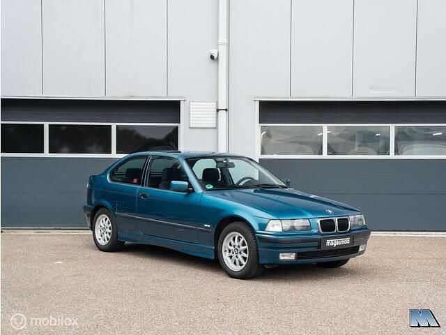 Blauw Gebruikt 1997 BMW 318 Compact Hatchback | € 9.999 - Afbeelding 1/4