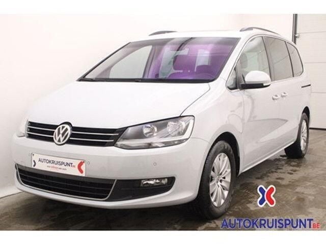 Wit Gebruikt 2018 VW Sharan Comfortline MPV | € 22.900 (Eerlijke prijs) - Afbeelding 1/4