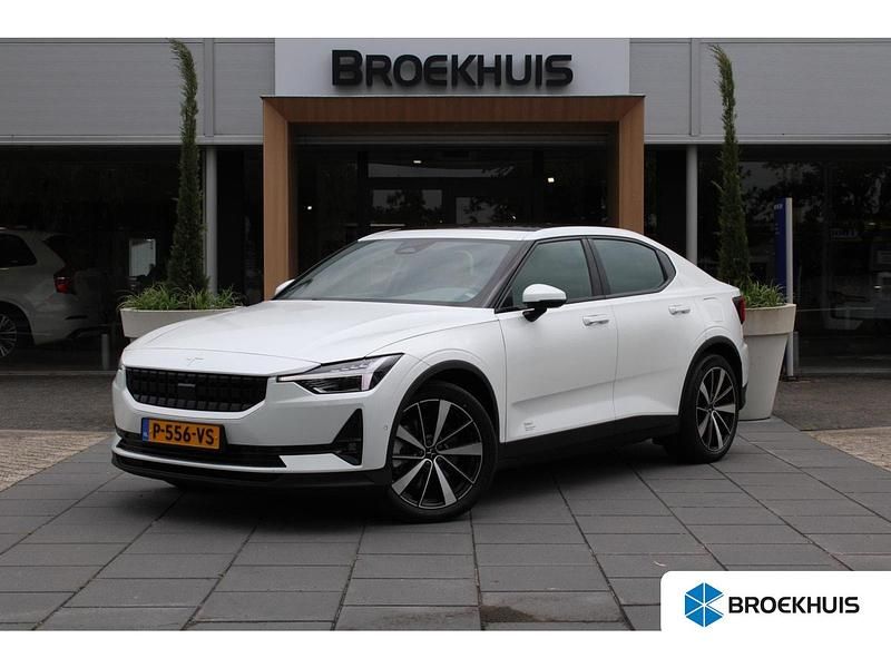 Wit, metallic lak Gebruikt 2022 Polestar 2 Long Range Single Motor Sedan | € 29.900 (Eerlijke prijs) - Afbeelding 1/4