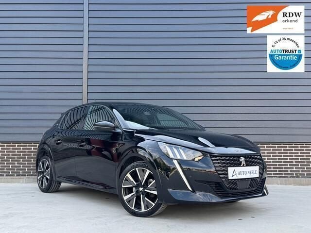 Zwart, metallic lak Gebruikt 2022 Peugeot 208 GT Hatchback | € 19.700 (Super prijs) - Afbeelding 1/4