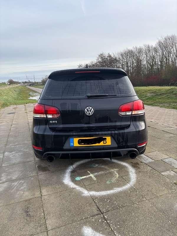 Zwart Gebruikt 2009 VW Golf V GTI Stationwagen | € 10.950 - Afbeelding 1/4