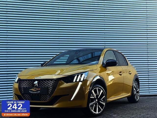 Geel Gebruikt 2020 Peugeot 208 GT-line Hatchback | € 14.950 (Goede deal) - Afbeelding 1/4