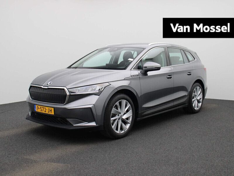 Grijs Gebruikt 2022 Skoda Enyaq iV SUV | € 34.444 (Eerlijke prijs) - Afbeelding 1/4