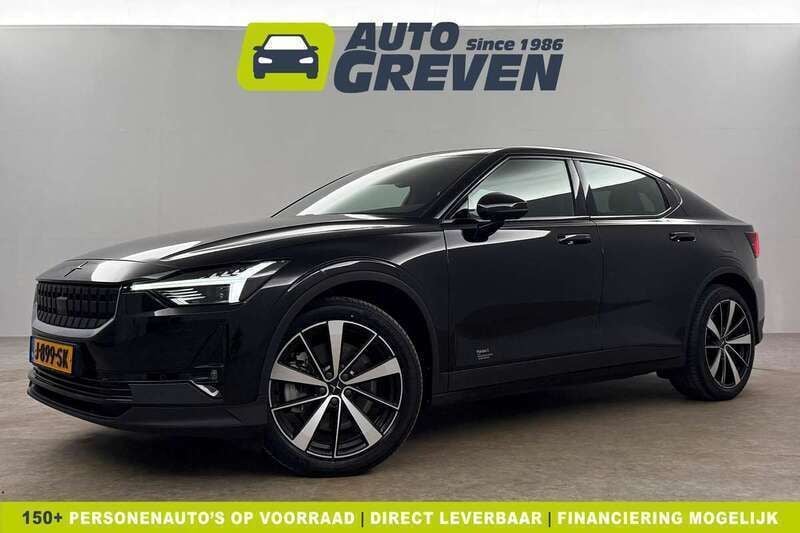 Zwart Gebruikt 2020 Polestar 2 Long Range Dual motor Sedan | € 23.400 (Eerlijke prijs) - Afbeelding 1/4