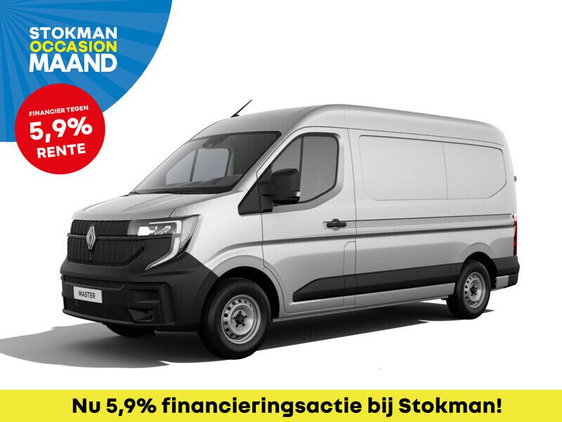 Zilver Nieuw 2024 Renault Master Van | € 33.800 (Eerlijke prijs) - Afbeelding 1/4