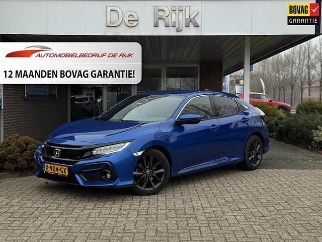 Blauw Occasion 2020 Honda Civic Elegance Hatchback | € 19.945 (Eerlijke prijs) - Afbeelding 1/4