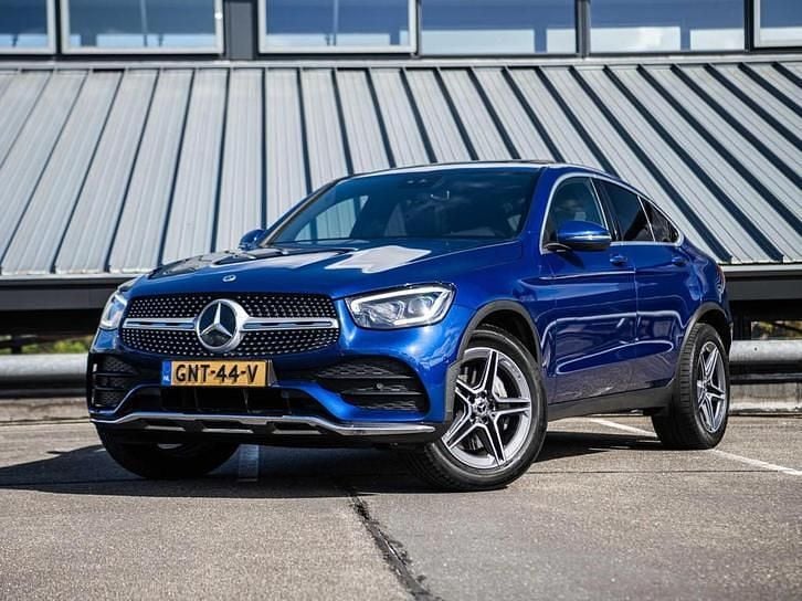 Blauw Occasion 2020 Mercedes 200 AMG Coupé | € 37.850 (Super prijs) - Afbeelding 1/4