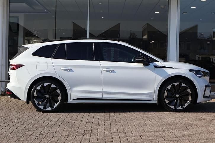 Occasion Skoda Enyaq iV SportLine 150 kW (204 PK) 2022 Wit SUV